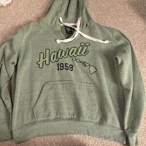 Green Hawaii Hoodie